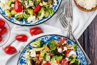 Fresh Garden Medley with Homemade Italian Vinaigrette