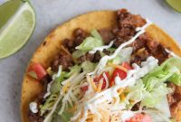 Crispy Beef Tostada Delights
