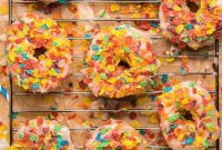 Rainbow Cereal Air Fryer Donuts