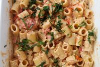 Roasted Feta Tomato Pasta Delight