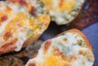 Golden Garlic Cheese Bake