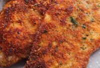 Golden Crunchy Chicken Cutlets