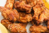 Golden Honey Lemon Pepper Wings