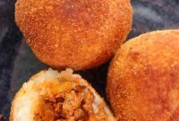 Savory Stuffed Potato Croquettes