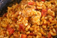 Hearty Cheesy Beef Slow Cooker Goulash