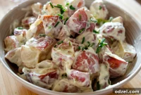 Golden Roasted Potato Salad