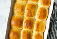 Pillowy Homemade Dinner Rolls
