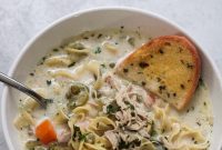 Velvety Instant Pot Chicken Noodle Soup