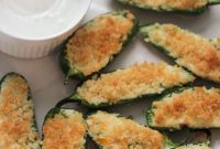 Golden Crispy Air Fryer Jalapeno Poppers