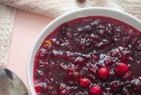 The Quintessential Cranberry Sauce