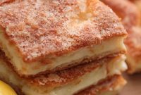 Zesty Lemon Cream Cheese Squares