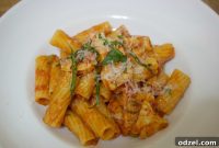 Fiery Chicken Rigatoni