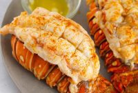 Flame-Kissed Garlic Butter Lobster Tails