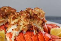 Decadent Air Fryer Stuffed Lobster Tails