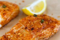 Fiery Honey Halibut Bake