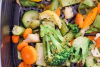 Crispy Air Fried Frozen Vegetables