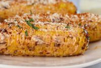 Zesty Air Fryer Mexican Street Corn