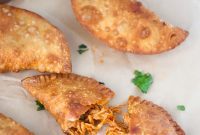 Golden Crispy Chicken Empanadas