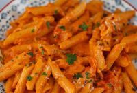 Velvety Vodka Penne