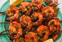 Sizzling BBQ Shrimp Skewers