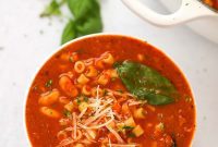 Hearty Tuscan Bean and Pasta Stew
