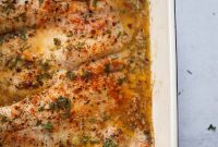 Lemon Herb Baked Tilapia