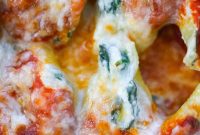 Heavenly Spinach Ricotta Stuffed Shells