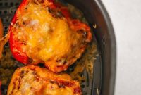 Perfect Air Fryer Stuffed Peppers