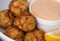 Air-Fried Crab Poppers