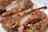 Aromatic Rosemary Garlic Lamb Chops