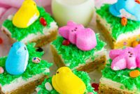 Spring Frosted Cookie Bars