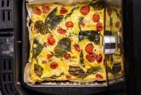 Fluffy Air Fryer Frittata