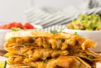 Zesty Shrimp Quesadillas