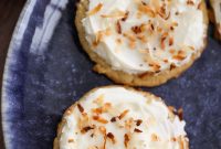 Tropical Coconut Delights with Tangy Cream Cheese Frosting