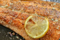 Golden-Crusted Salmon with Zesty Lemon Butter