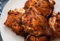 Golden Crispy Chicken Thighs