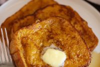 Spiced Pumpkin French Toast