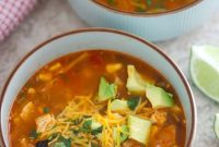 Fiesta Chicken Noodle Soup