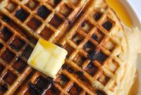 Heavenly Buttermilk Chocolate Chip Waffles