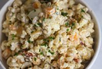 Decadent Bacon Ranch Pasta Salad