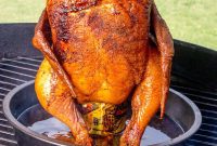 Slow Smoked Beer Infused Chicken