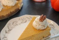 Decadent Cognac Pumpkin Cheesecake