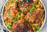 Authentic Cuban Chicken and Rice