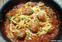 Fiery Meatball Spaghetti