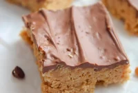 Peanut Butter Butterscotch Crispy Bars