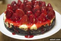 Decadent Strawberry Oreo Cheesecake