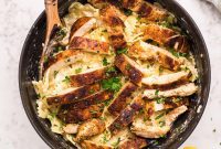 Cajun Kick Chicken Alfredo