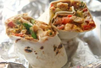 Signature Grilled Tex-Mex Chicken Burrito