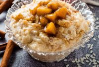 Sun-Kissed Peach Rice Pudding