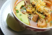 Fiery Chicken Tortilla Soup